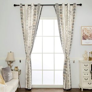 Farmhouse Cotton and Linen Blackout Curtains